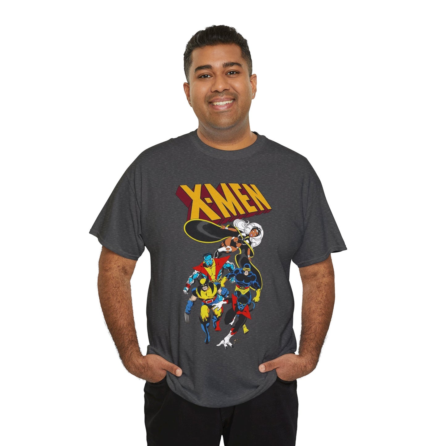 X-Men T-Shirt - John Byrne Art - Wolverine, Storm, Cyclops, Colossus, Nightcrawler - Marvel Comics Mutants