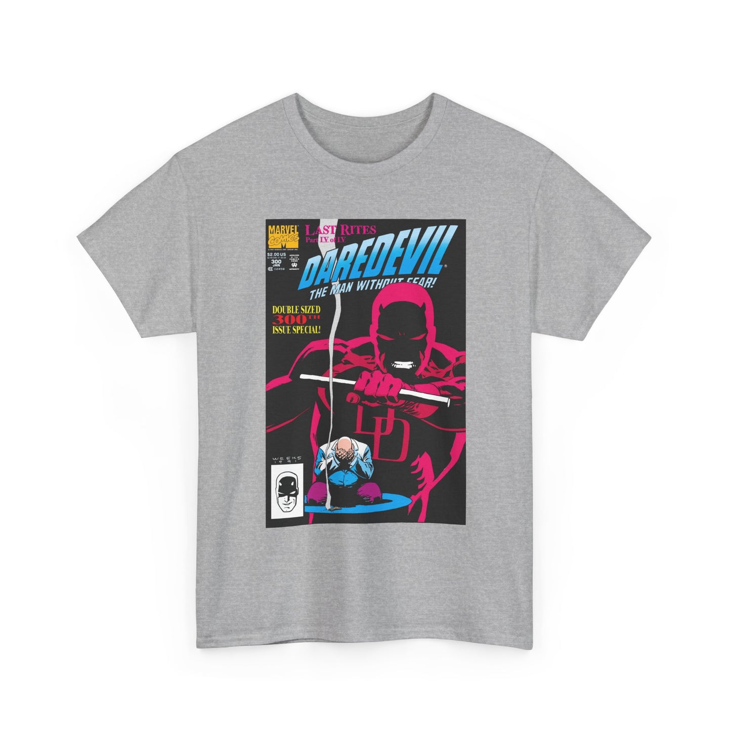 Daredevil #300 T-Shirt - Last Rites - Marvel Comics
