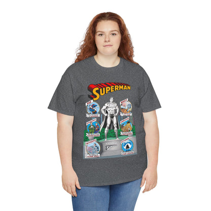 Superman T-Shirt - Curt Swan Art - Whatever Happened to the Man of Tomorrow? - Brainiac, Lex Luthor, Bizarro, Toyman, Daily Planet - Alan Moore Story - DC Comics