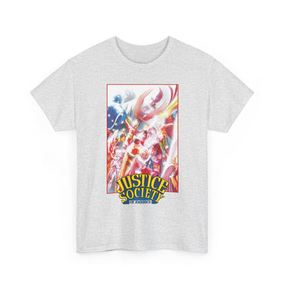 Justice Society of America T-Shirt - Alex Ross Art - JSA - Power Girl, Huntress, Robin, Starman, Hawkman - DC Comics