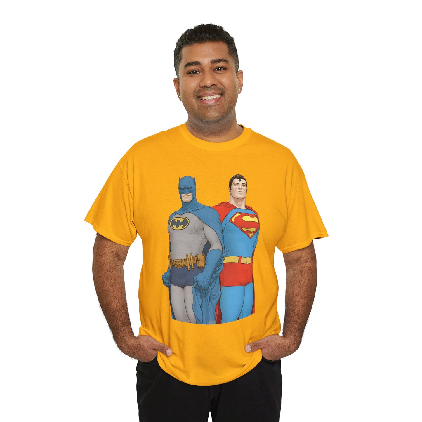 Batman & Superman T-Shirt - Frank Quitely Art - World's Finest Variant Cover Art - DC Comics