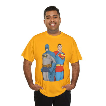 Batman & Superman T-Shirt - Frank Quitely Art - World's Finest Variant Cover Art - DC Comics