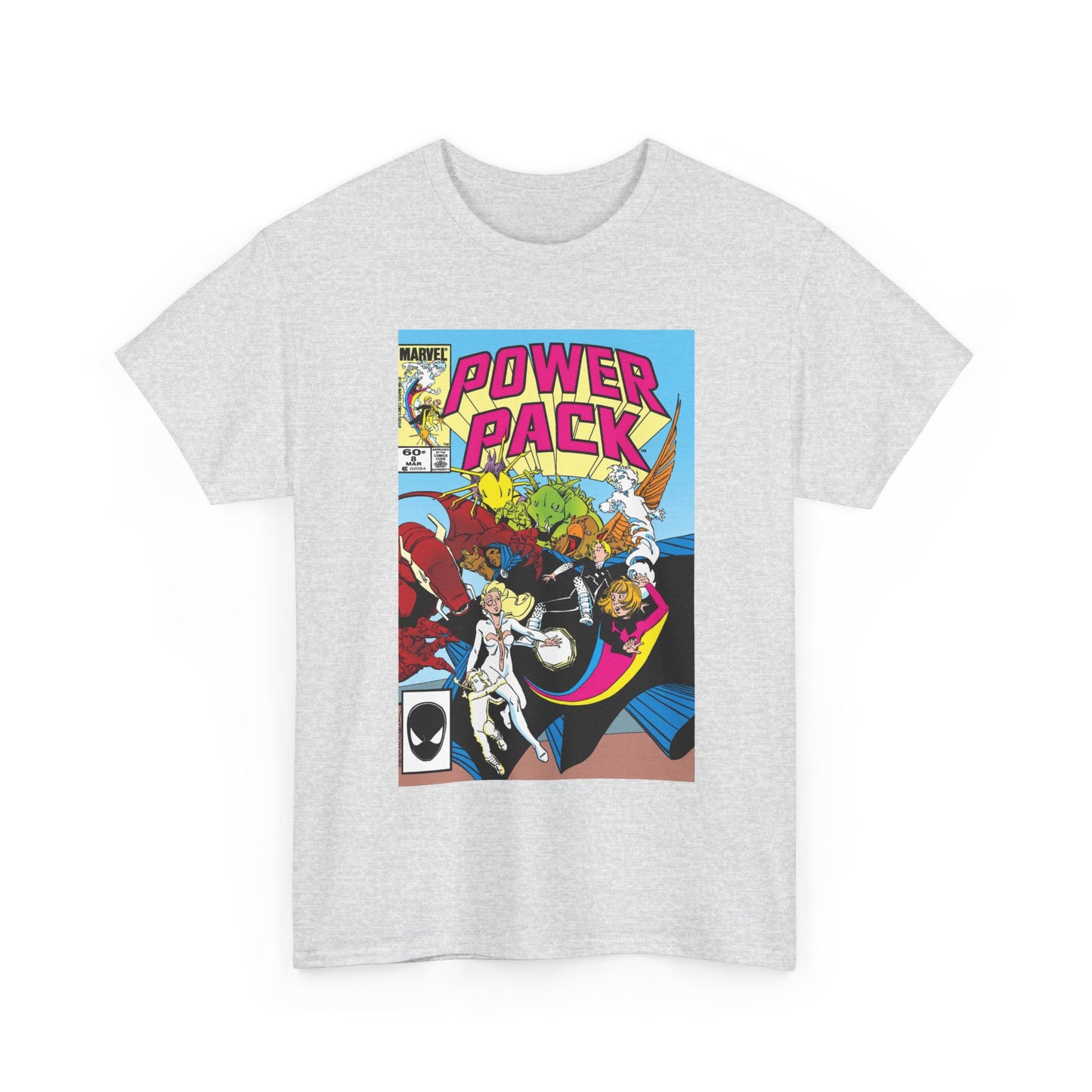 Power Pack #8 T-Shirt - With Cloak & Dagger - Marvel Comics