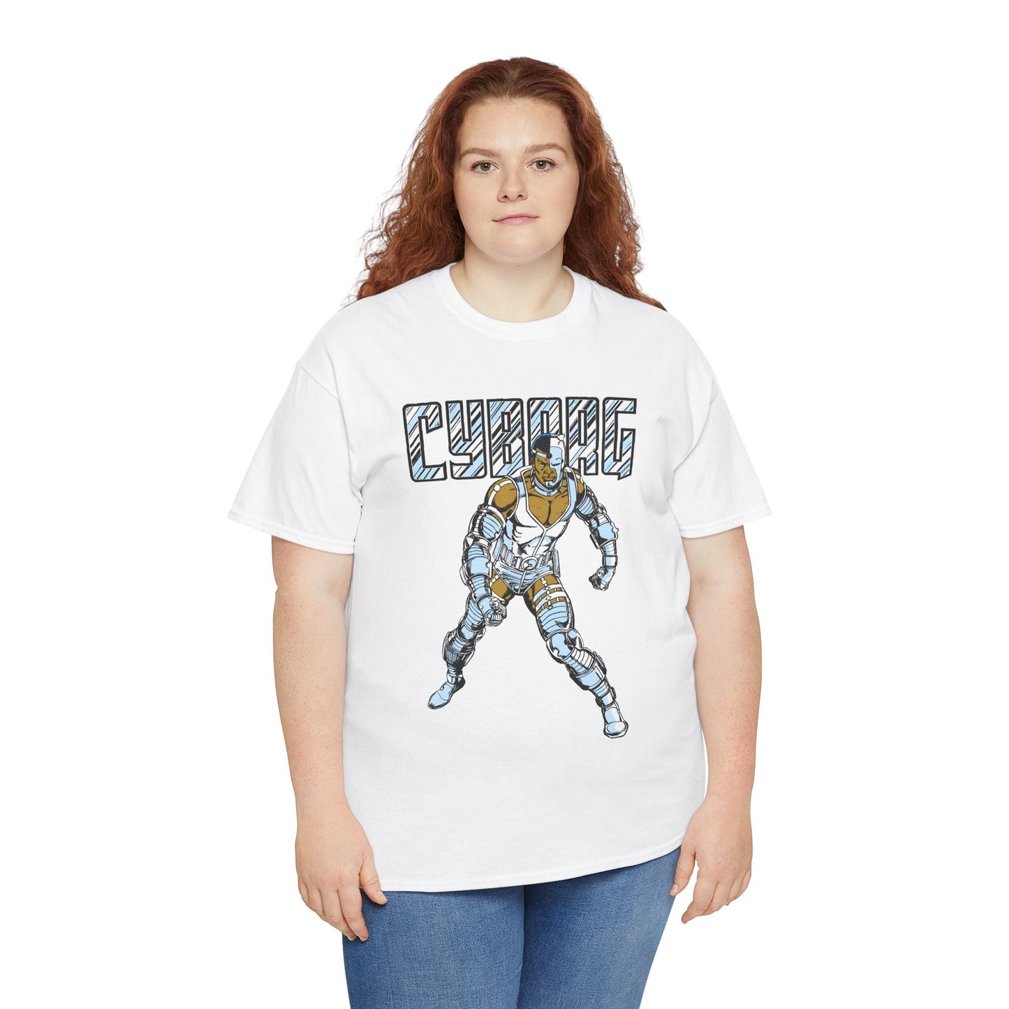 Cyborg T-Shirt - George Perez Art - New Teen Titans, Justice League - Victor Stone - DC Comics