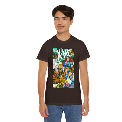 X-Men #6 T-Shirt - Jim Lee Art - Psylocke & Sabretooth - Marvel Comics