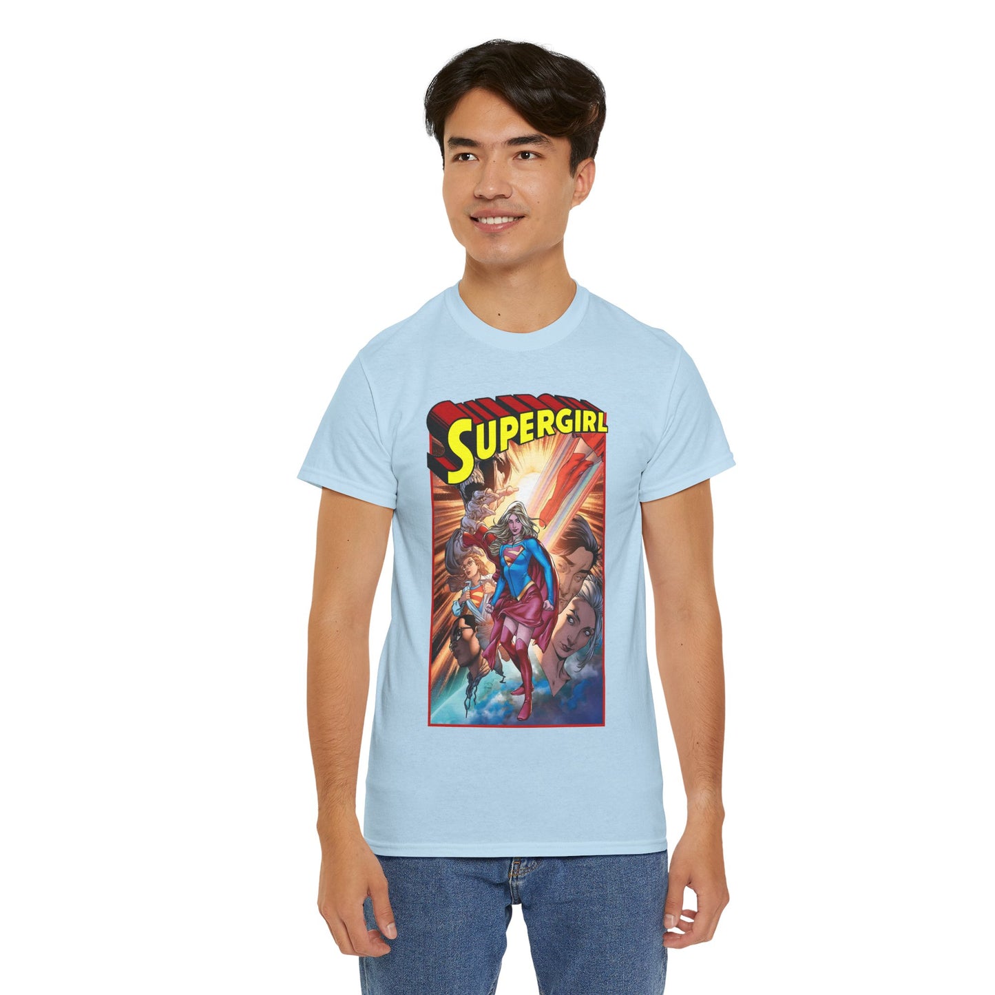 Supergirl T-Shirt- Maid of Might, Kara - Superman Cousin - Upcoming 2026 DC Comics Movie