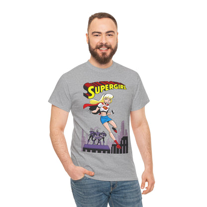 Supergirl T-Shirt - Bruce Timm Art - DC Comics Animated Series 1990s - Kara, Superman's Cousin