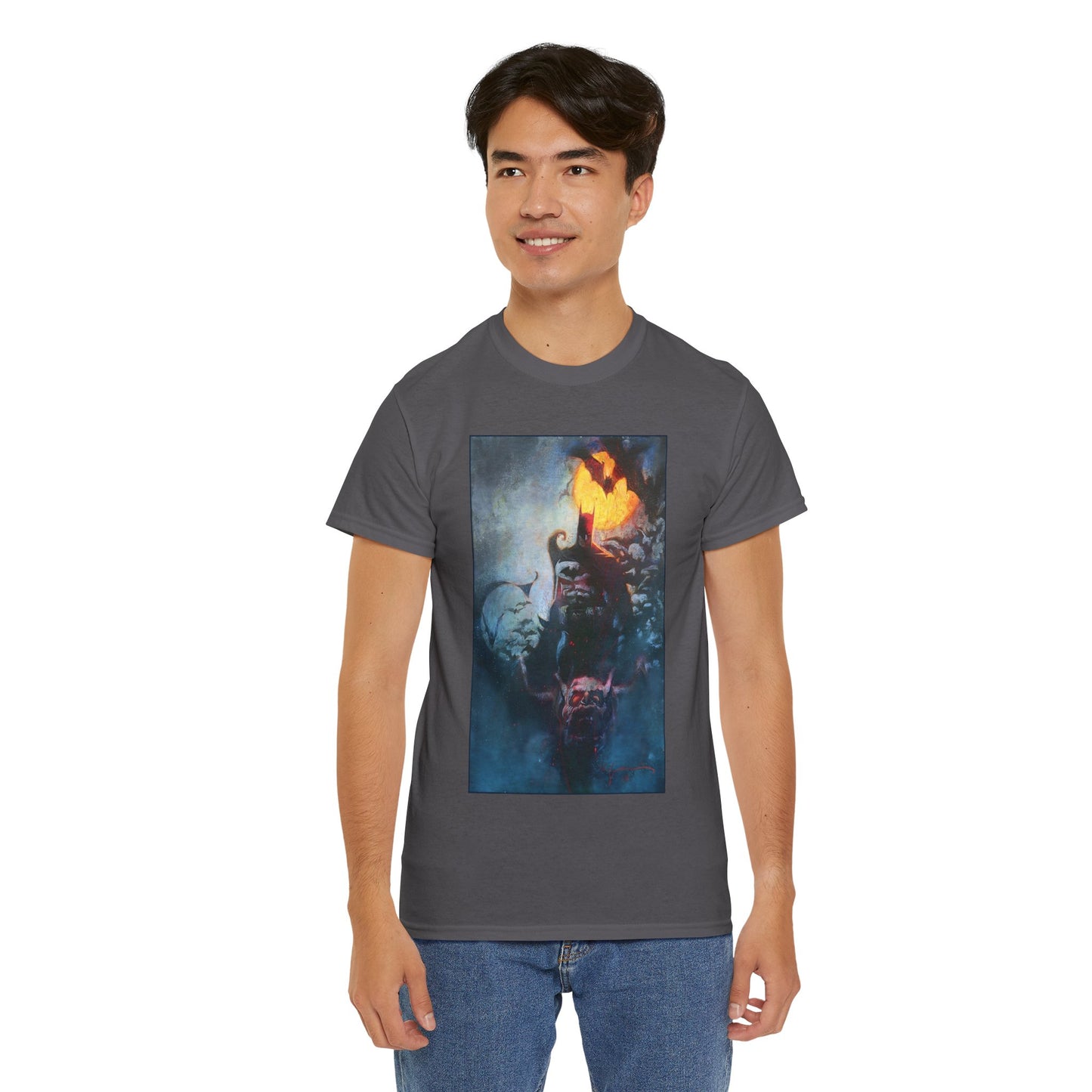 Batman T-Shirt - Bill Sienkiewicz Art - DC Comics