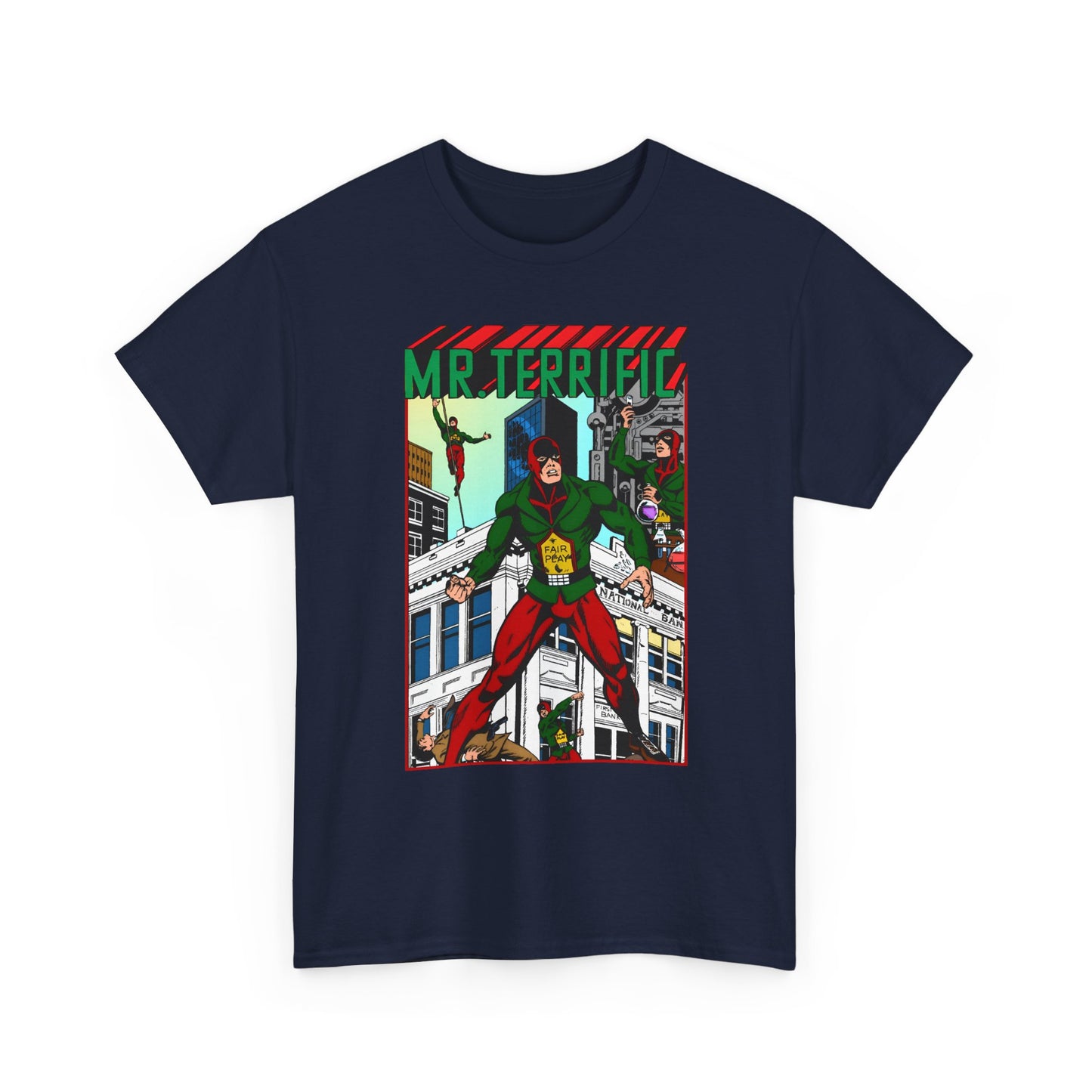Mr Terrific T-Shirt - JSA Member - Golden Age Hero - DC Comics