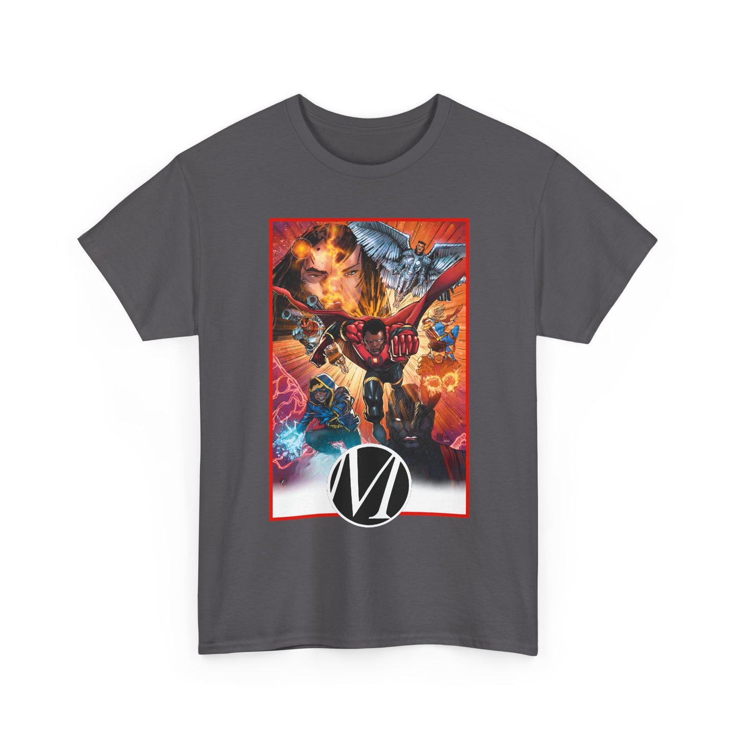 Milestone Comics T-Shirt - Static, Icon, Rocket, Hardware, Iron Butterfly - Dakota - DC Comics