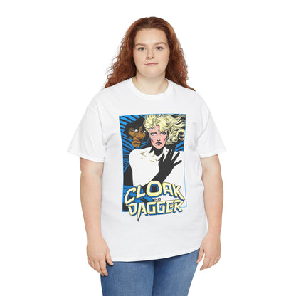 Cloak & Dagger T-Shirt - Popular 1980 Comic Book Duo - Marvel Comics