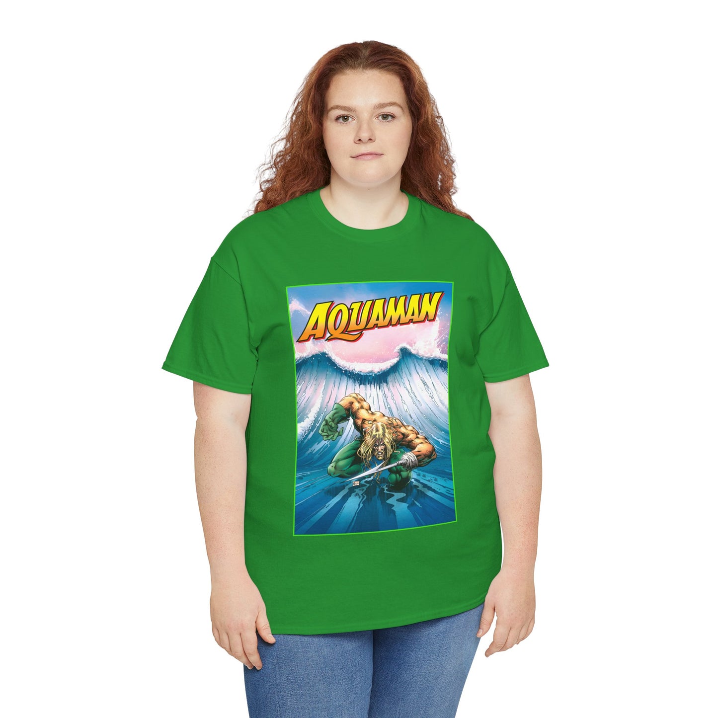 Aquaman T-Shirt - Justice League Member & Leader - Arthur Curry - Atlantis - DC Comics