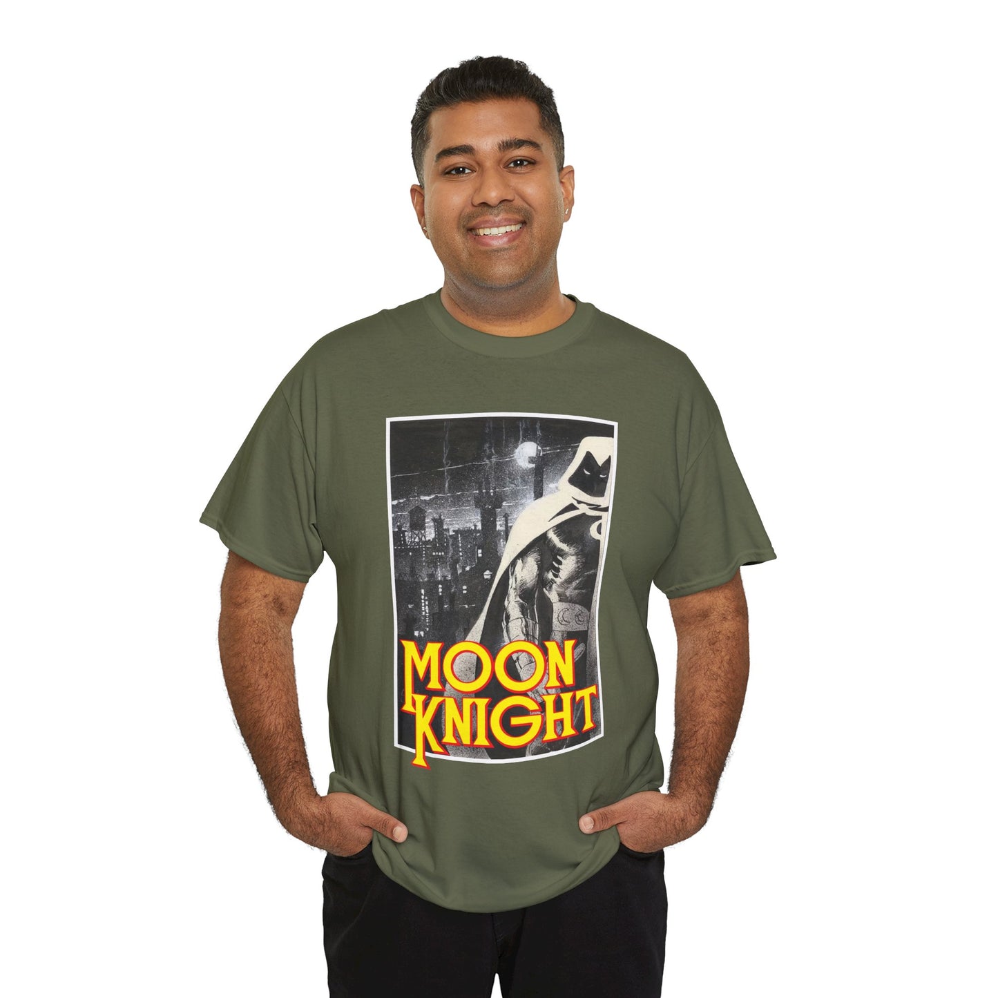 Moon Knight T-Shirt - Bill Sienkiewicz Art - Marvel Comics 1980s