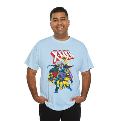 Uncanny X-Men T-Shirt - John Romita Jr Art - Cyclops, Storm, Bishop, Jean Grey, Wolverine - Marvel Comics