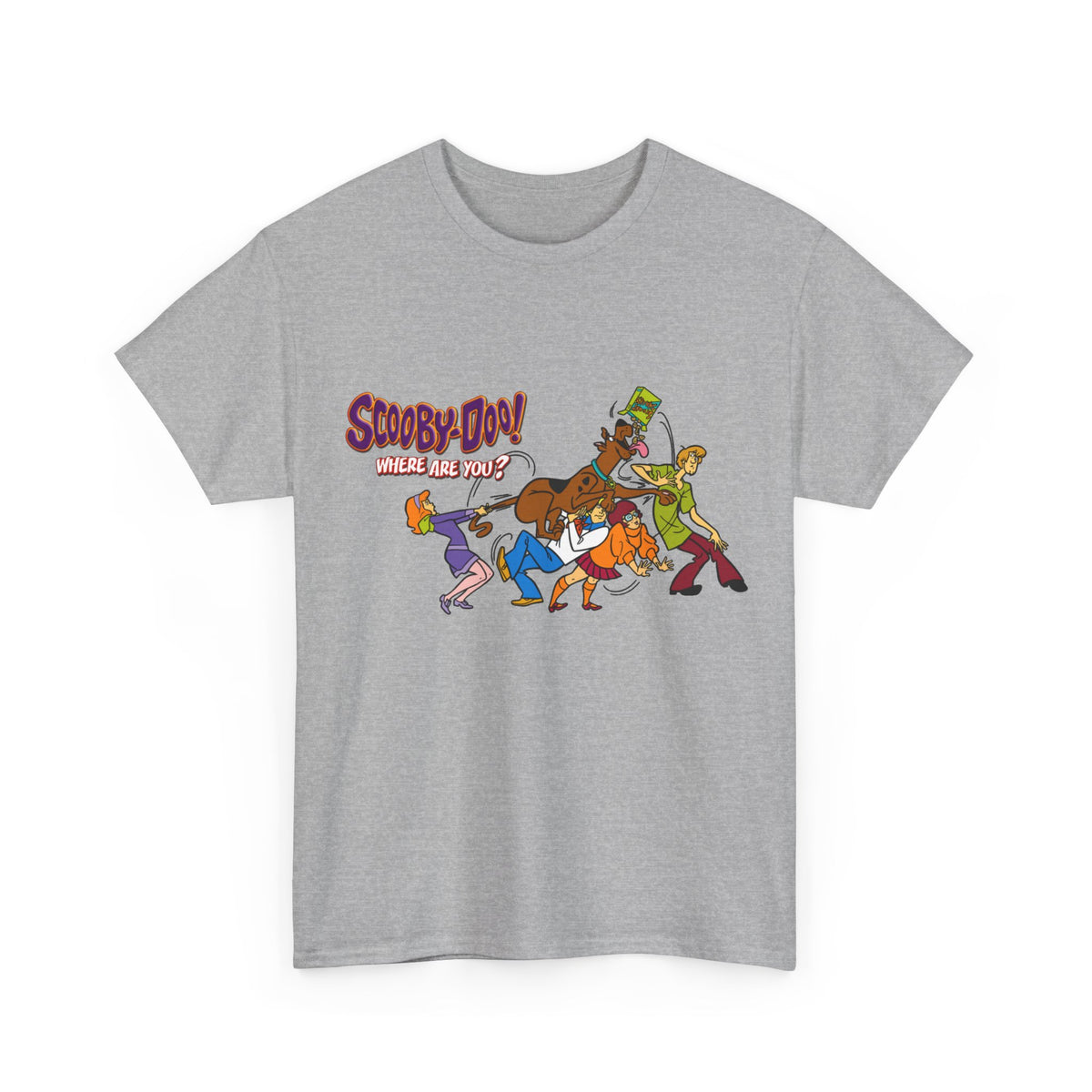 Scooby Doo, Where Are You? T-Shirt - Hanna-Barbera Art - Shaggy, Velma, Fred, Daphne - Mystery, Inc