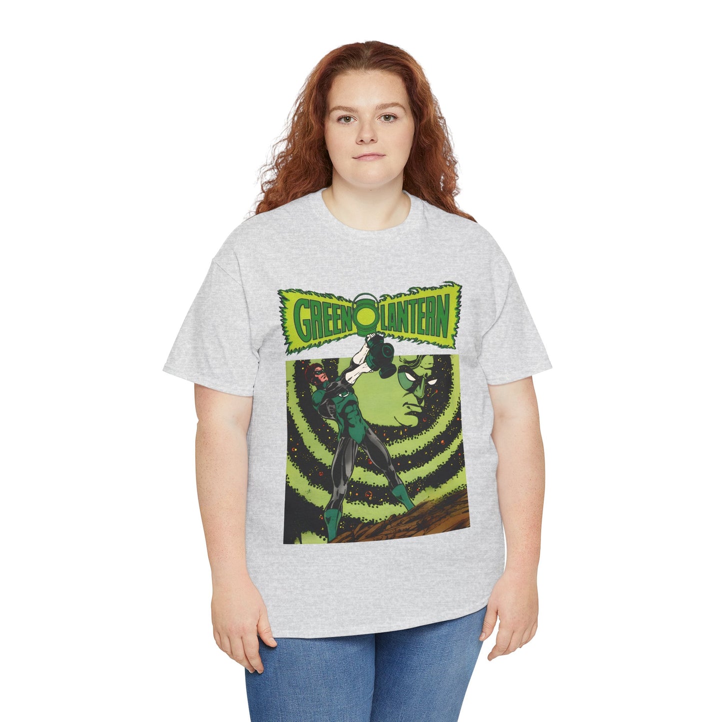 Green Lantern T-Shirt - George Perez Art - Hal Jordan - Sector 2814 - Justice League & Green Lantern Corps Member - DC Comics