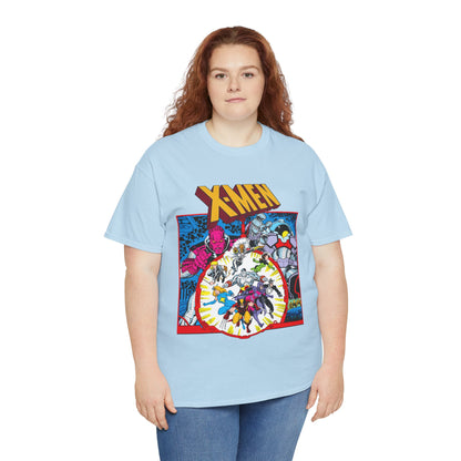 Uncanny X-Men T-Shirt - Arthur Adams Art - Wolverine, Havok, Rogue, Colossus, Psylocke, Longshot, Storm, Dazzler - High Evolutionary - Marvel Comics