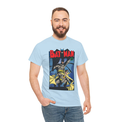 Batman & Robin T-Shirt - George Perez Art - Earth 2 - DC Comics - Golden Age JSA - Bruce Wayne & Dick Grayson