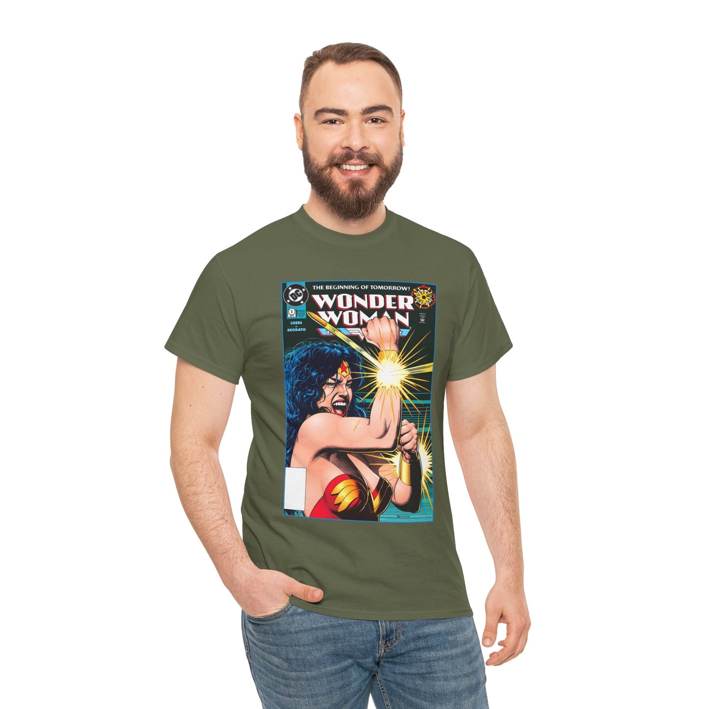 Wonder Woman T-Shirt - Brian Bolland Art - #0 Cover Art - DC Comics