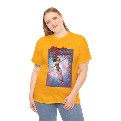 Wonder Woman '77 T-Shirt - Nicola Scott Art - Comic Book Based on the 1970s TV Series with Lynda Carter - DC Comics