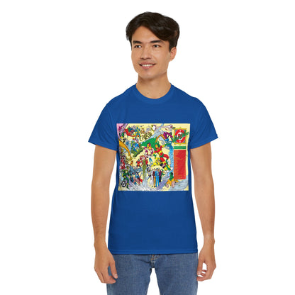 Who's Who in the DC Universe T-Shirt - George Perez Art - Mr. Miracle, Metamorpho - #15 Cover Art - DC Comics