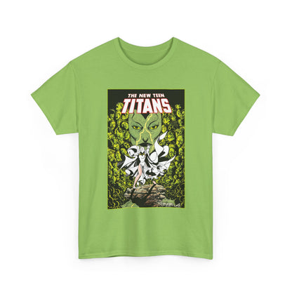 Raven T-Shirt - George Perez Art - New Teen Titans - Versus Phobia - White Raven Costume - DC Comics