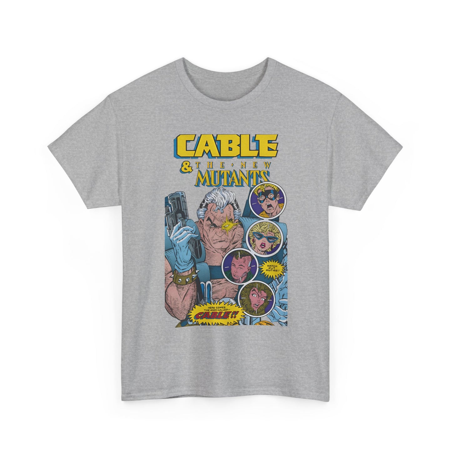 Cable & the New Mutants T-Shirt - #87 Cover Art - Wolfsbane, Boom-Boom, Cannonball - Marvel Comics