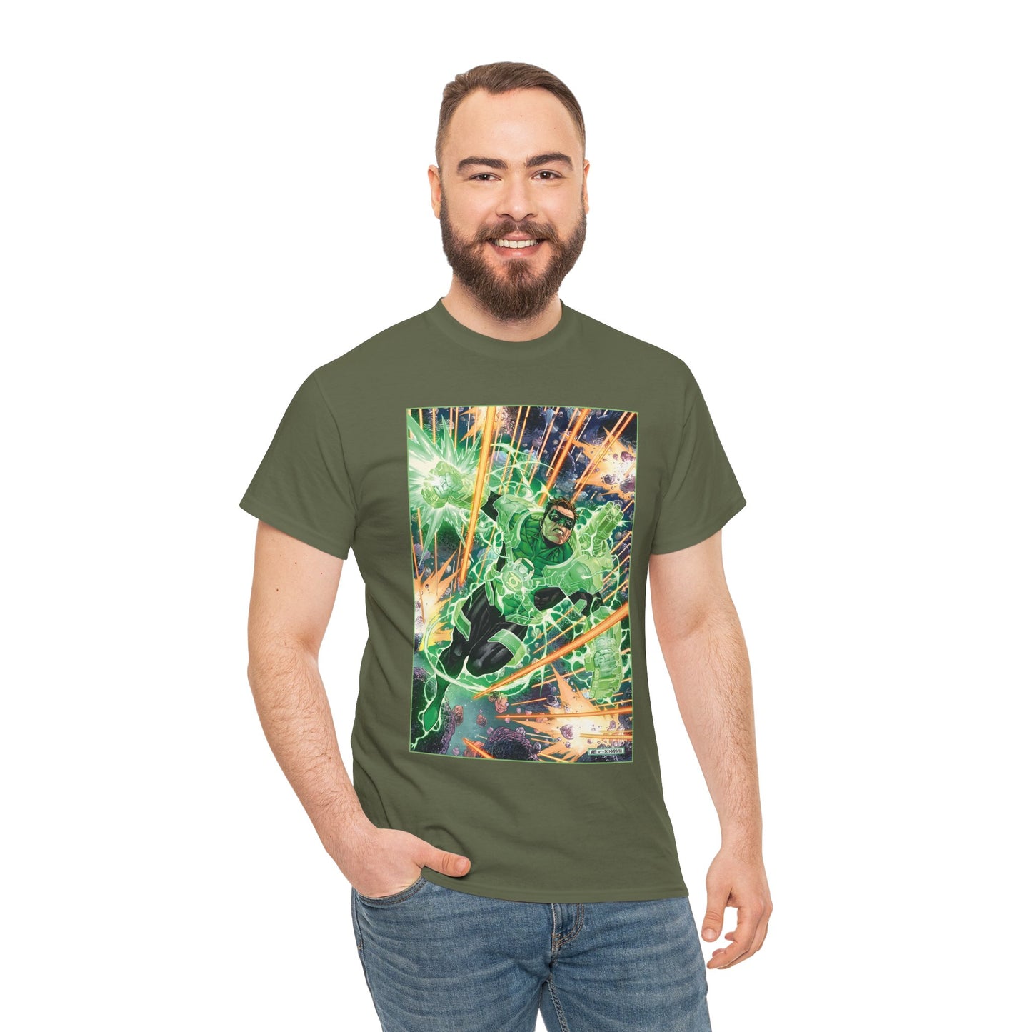 Green Lantern T-Shirt - Jim Cheung Art - DC Comics