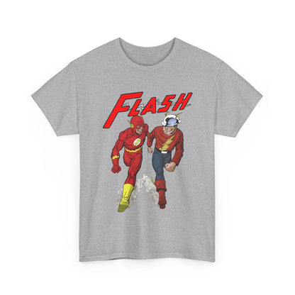 Flash T-Shirt - John Byrne - Barry Allen, Jay Garrick - Golden Age, Silver Age - DC Comics