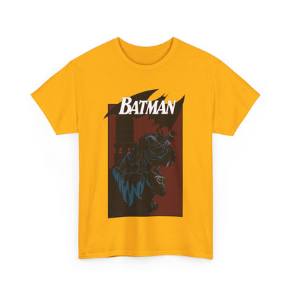 Batman T-Shirt - Kelley Jones Art - 1990s Dark Knight Detective Artwork - Perched on a Gargoyle - DC Comics