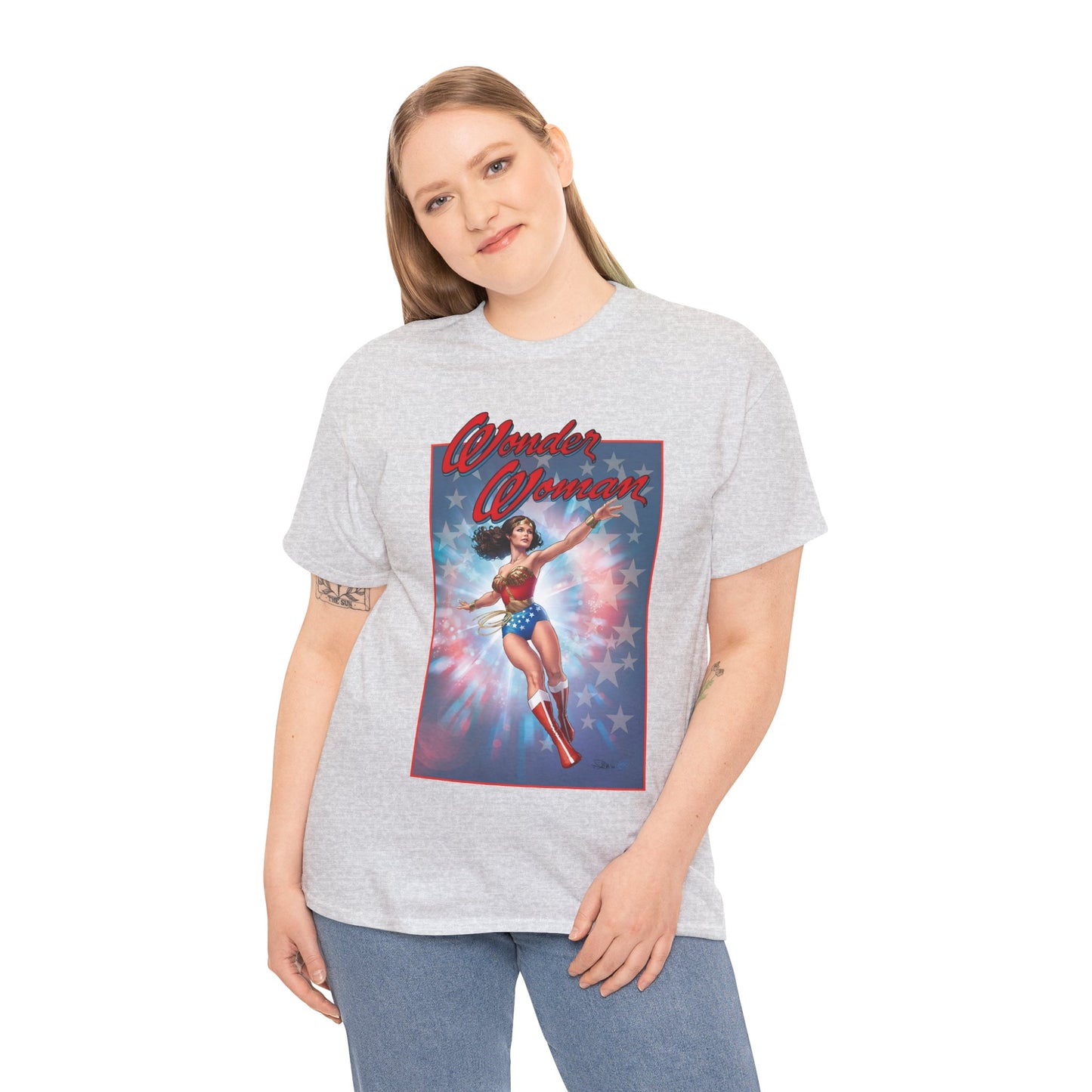 Wonder Woman '77 T-Shirt - Nicola Scott Art - Comic Book Based on the 1970s TV Series with Lynda Carter - DC Comics