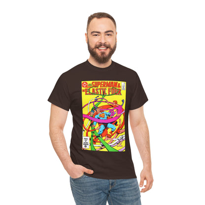 DC Comics Presents #93 T-Shirt - Superman, Plastic Man, Elongated Man, Jimmy Olsen - DC Comics
