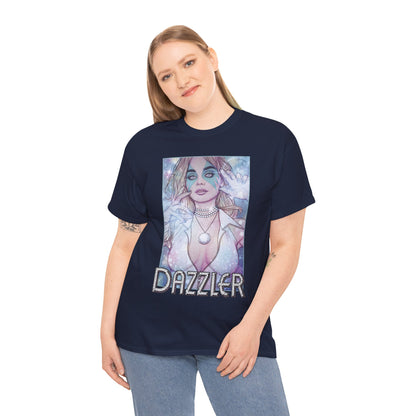 Dazzler T-Shirt - Jenny Frison Art - X-Men Member, Pop Star Mutant - Alison Blaire - Marvel Comics