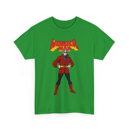 Wonder Man T-Shirt - George Perez Art - West Coast Avengers - Marvel Comics - Simon Williams - Safari Jacket Look
