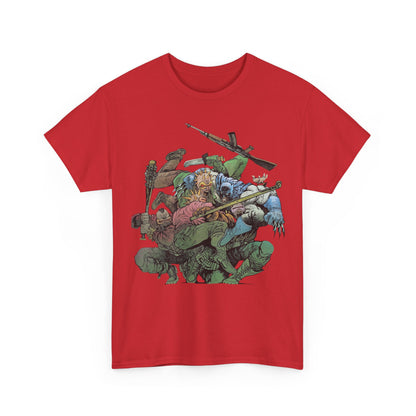 Batman T-Shirt - Daniel Warren Johnson Art - Vs The Mutant Gang from Frank Miller's The Dark Knight Returns - DC Comics