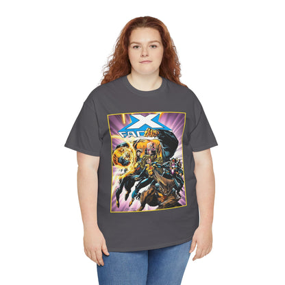 X-Factor T-Shirt -  Larry Stroman Art - Polaris, Havok, Strong Guy, Jamie Madrox - X-Men Spin-Off - Mutant Heroes - Marvel Comics