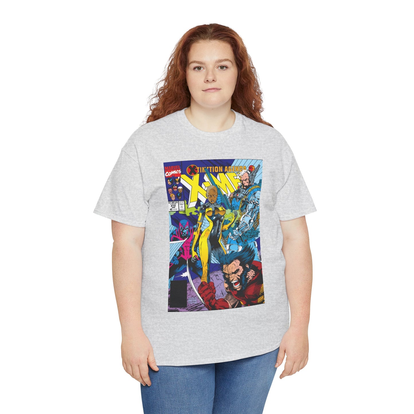 Uncanny X-Men #272 T-Shirt - Jim Lee Art - Marvel Comics