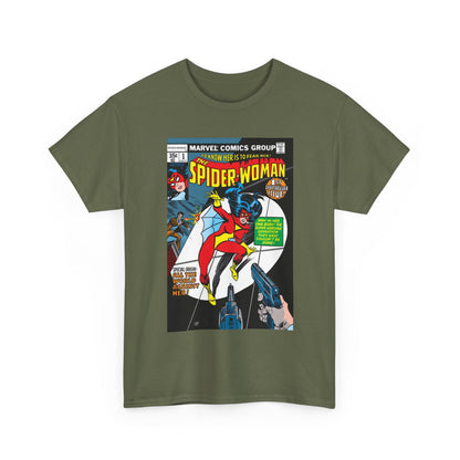 Spider-Woman T-Shirt - 1978 Marvel Comics - #1 Cover Art - Jessica Drew
