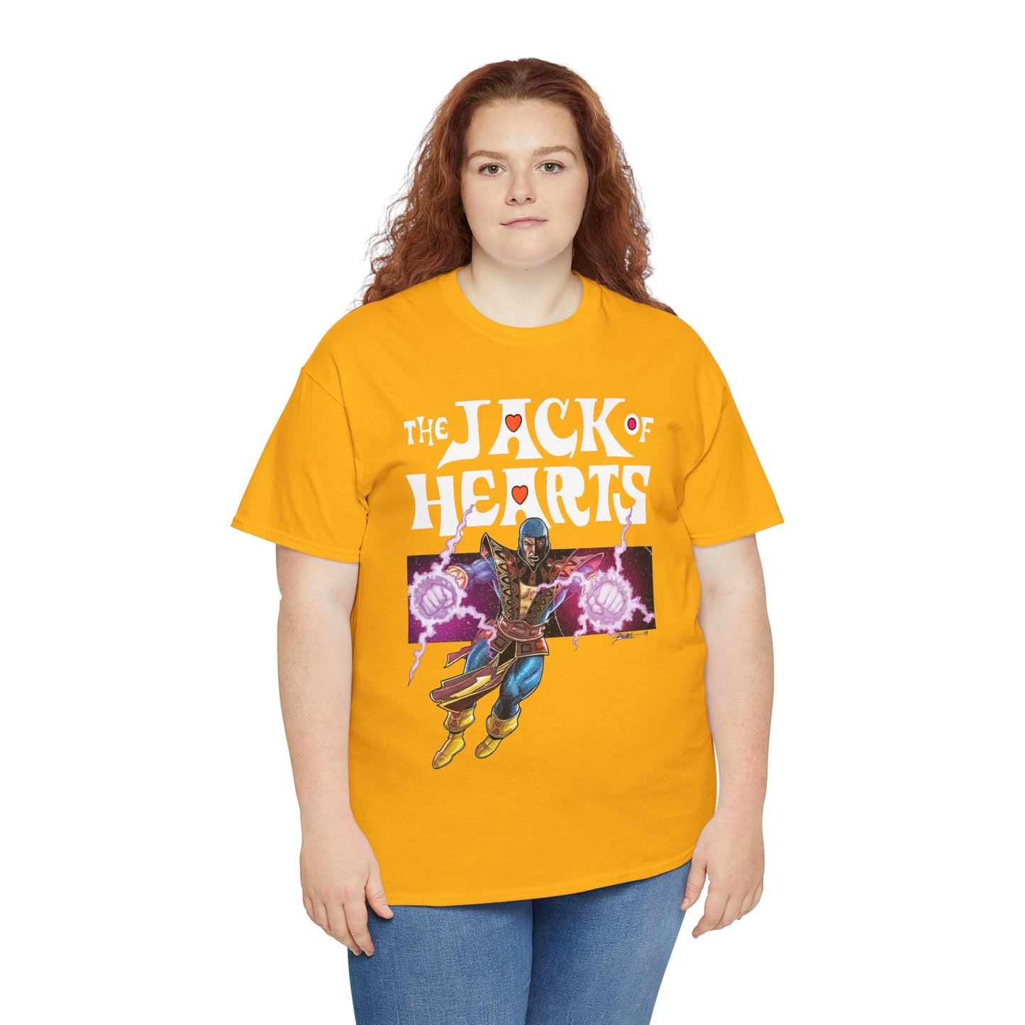 Jack of Hearts T-Shirt - George Perez Art - Marvel Comics - Avengers Member - She-Hulk Boyfriend