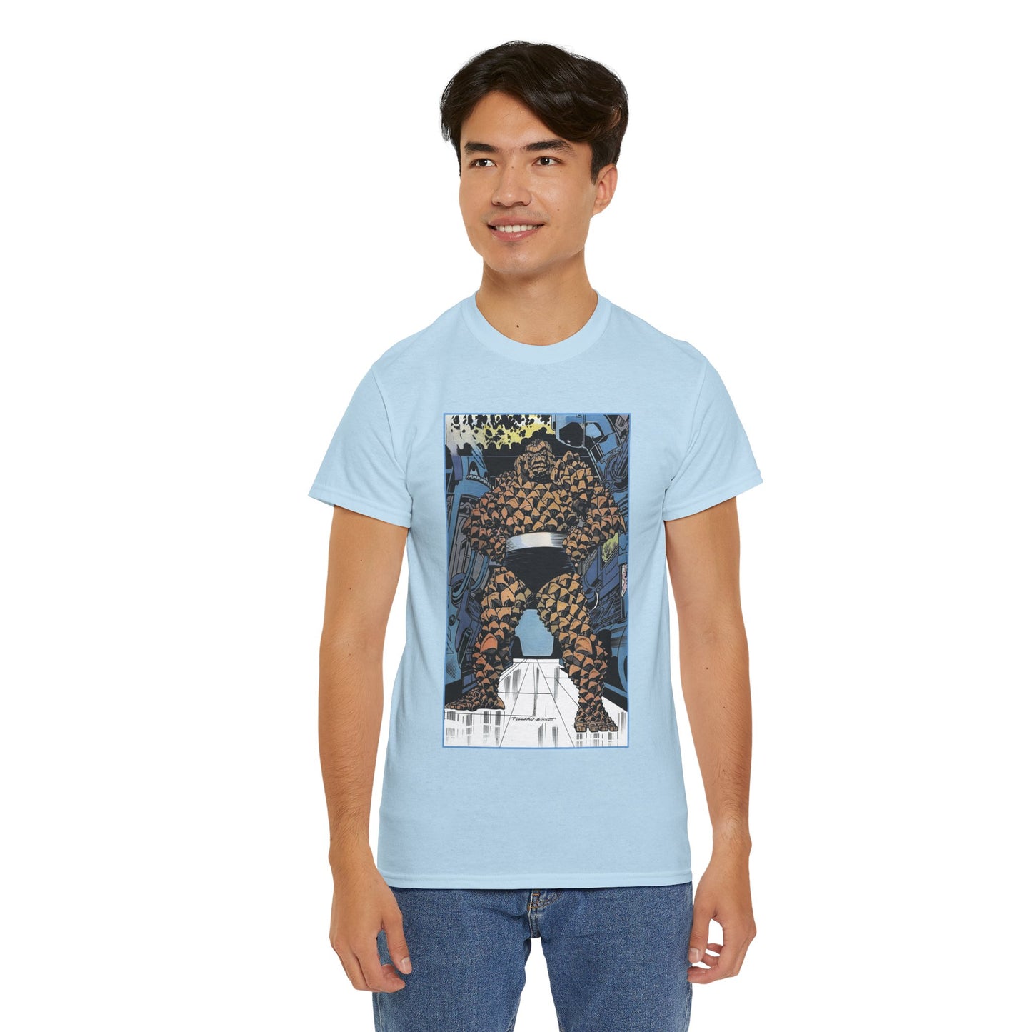 The Thing T-Shirt - Keith Pollard Art - Fantastic Four Pin-Up - Marvel Comics