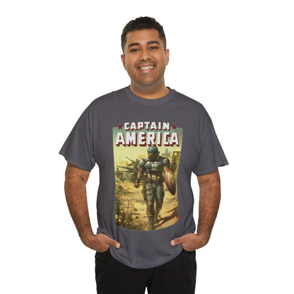 Captain America T-Shirt - Ben Harvey Art - Marvel Comics