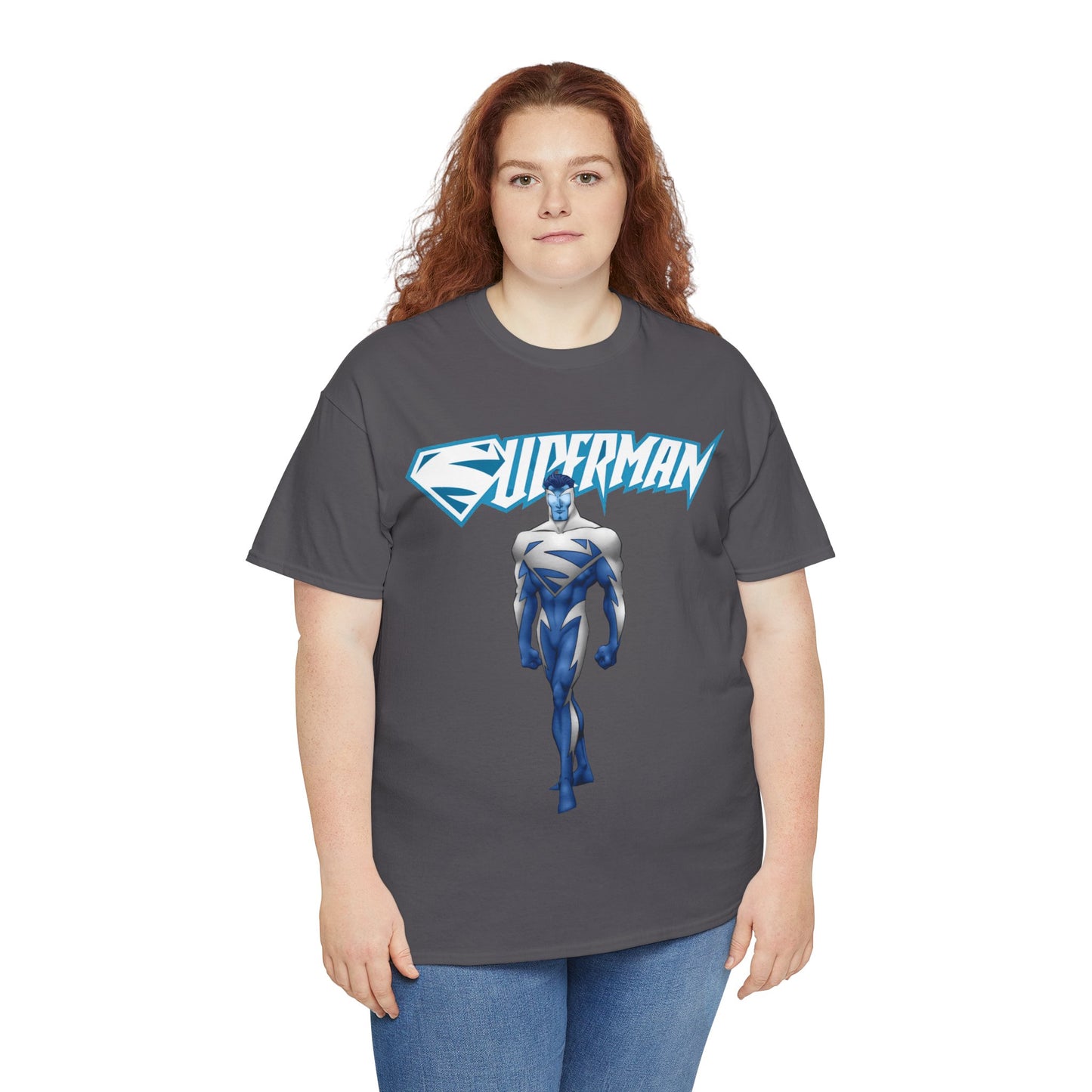 Superman T-Shirt - Clark Kent - Man of Steel - DC Comics - Electric Superman 1990s Storyline