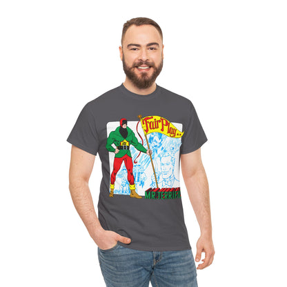 Mr Terrific T-Shirt - Stephen DeStefano Art - Who's Who in the DC Universe Entry - DC Comics