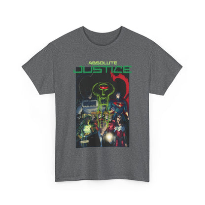 Absolute Justice T-Shirt - Juan Ferreyra Art - Superman Batman Wonder Woman Martian Manhunter - DC Comics
