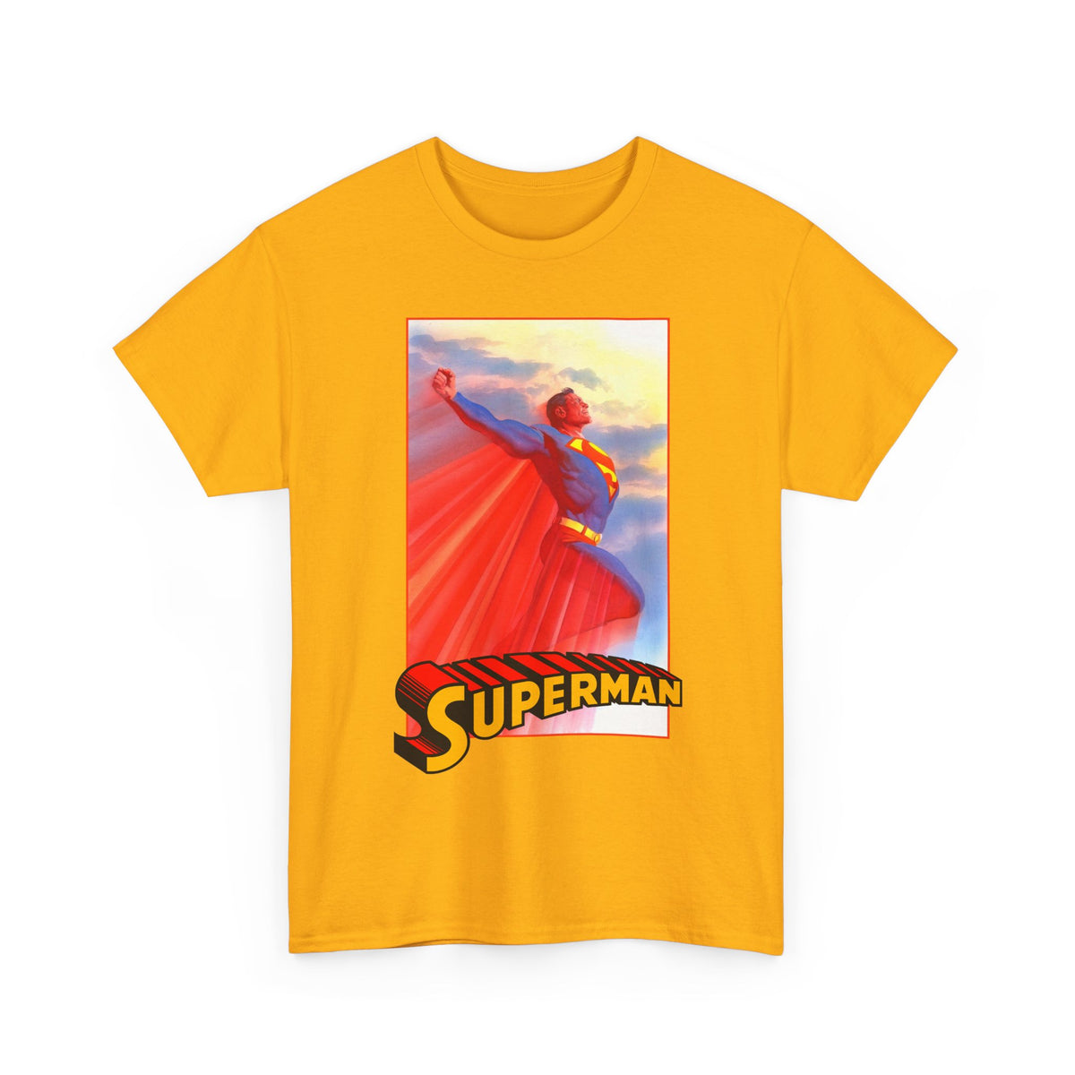 Superman T-Shirt - Alex Ross Art - Man of Steel - DC Comics