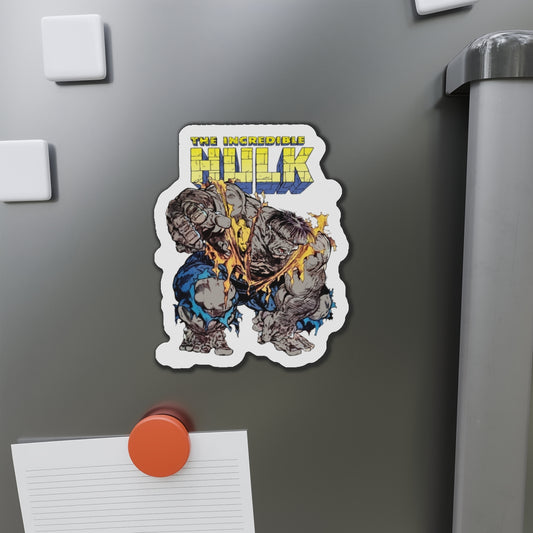 Incredible Hulk Die-Cut Magnet - Todd McFarlane Art - Bruce Banner, Marvel Comics - 3", 4", 5", 6"