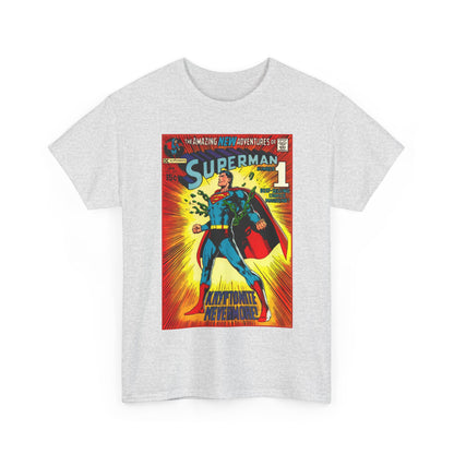 Superman #233 T-Shirt - Neal Adams Art - Kryptonite No More - Classic Bronze Age Cover - DC Comics