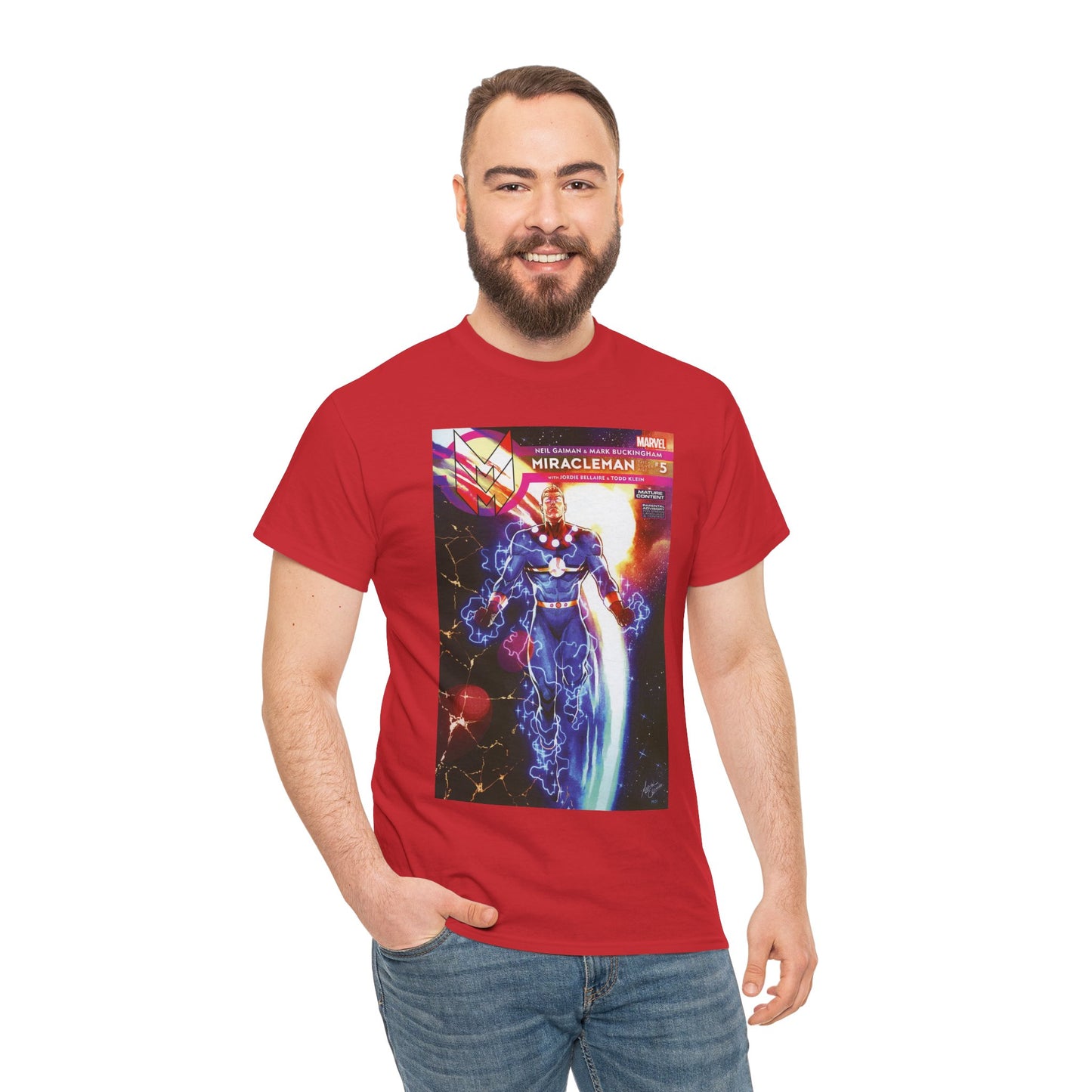 Miracleman #5 T-Shirt - Martin Coccolo Art - Marvel Comics