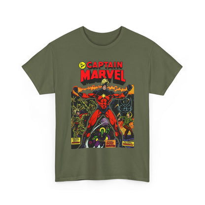 Captain Marvel T-Shirt - Jim Starlin Art - Thanos - Drax the Destroyer - Issue #32 Cover Art