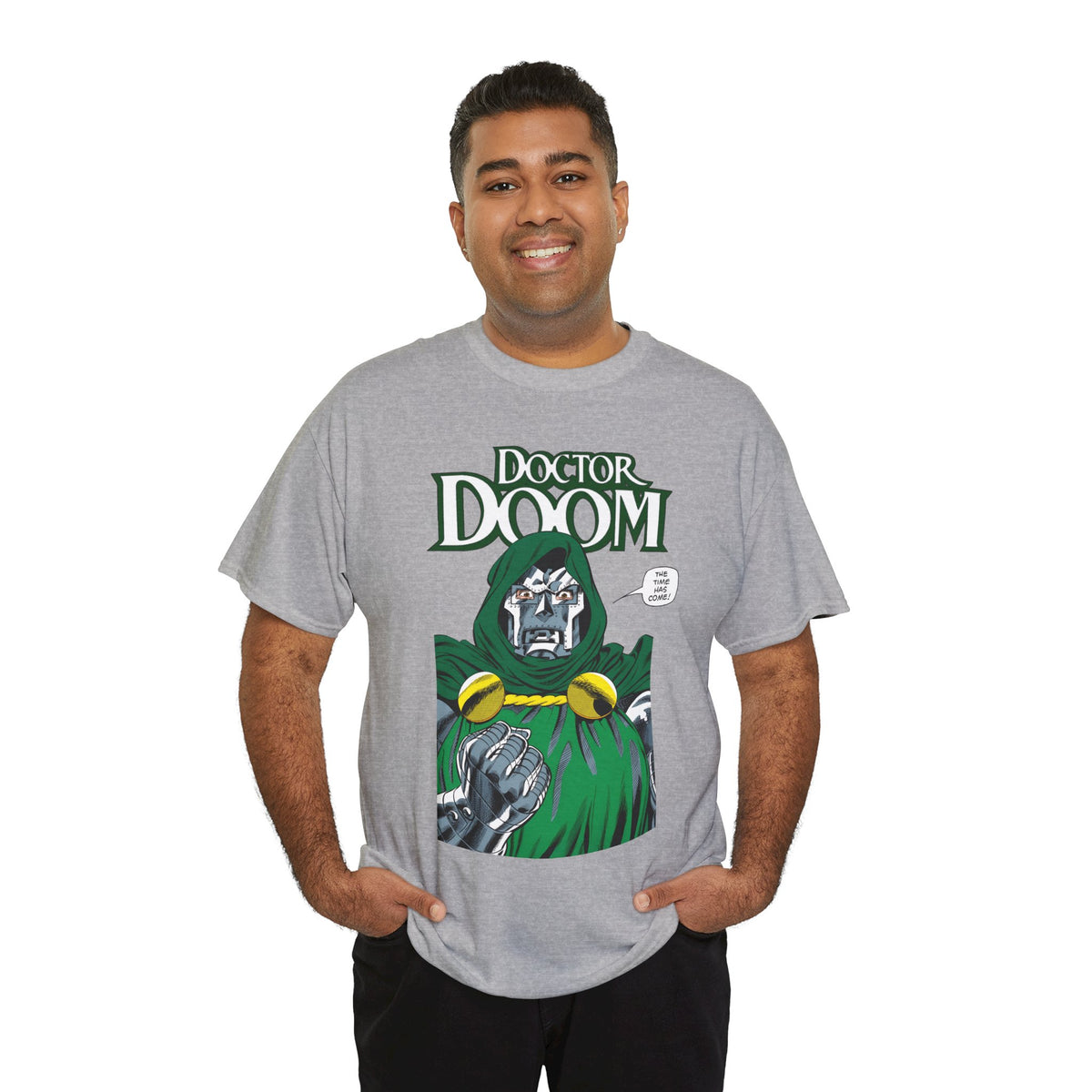 Doctor Doom T-Shirt - John Byrne Art - Fantastic Four Foe - 2026 Avengers Doomsday Movie - Marvel Comics